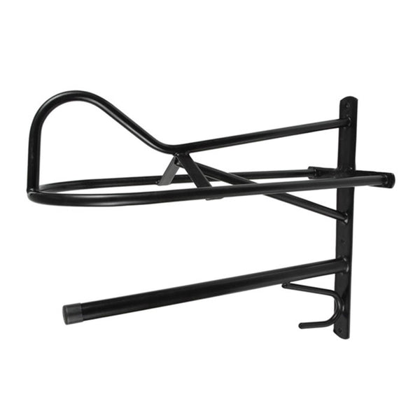 Wall Mount Saddle Rack with Pad Bar